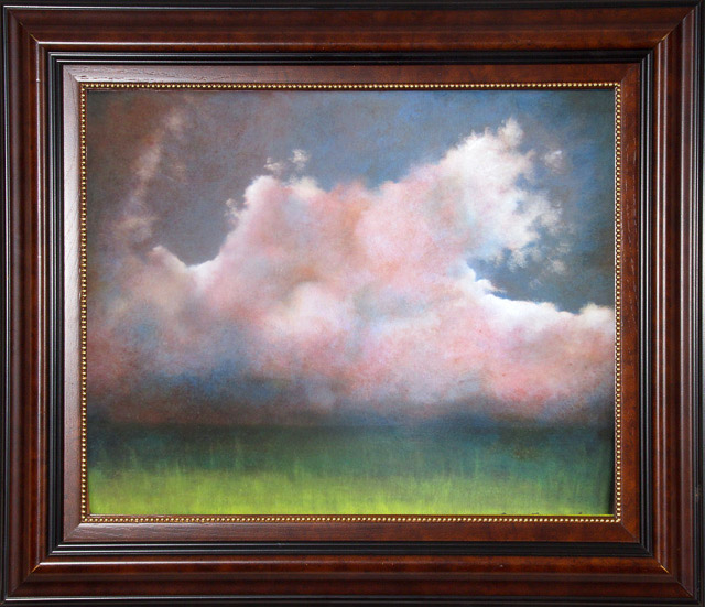 Cloud Study #2  Oil by Amy Faggard