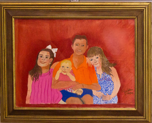 Precious Children by Nancy Bodden, Oil, $75