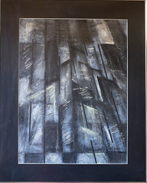Rays by Danny Clements, Charcoal, $275
