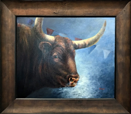 Best In Show - Rodeo Bull by Joyce Renfro